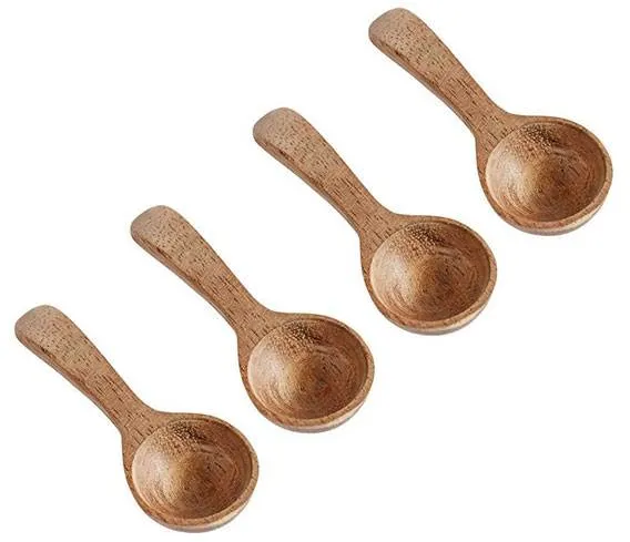 Muubs Salt ske 4 stk, natur - Teak