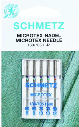 Schmetz Symaskinenåle Microtex 130/705 H-M Str. 90 - 5 stk